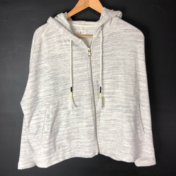 Lou & Grey Jackets & Blazers - Lou & Grey Signature Soft Zip Hoodie Jacket Fleece